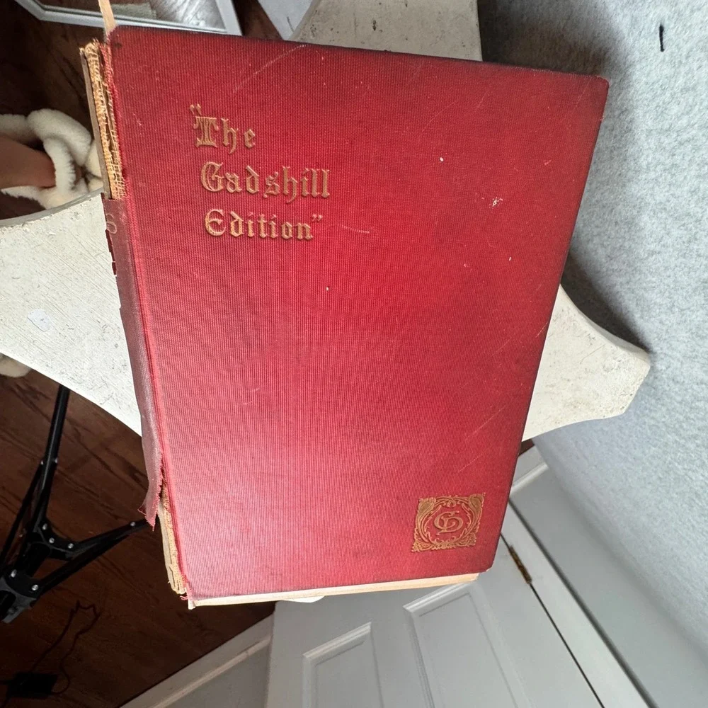 Life of Charles Dickens John Forster 2 Vol Set‎ 1899 Gadshill Chapman Hall